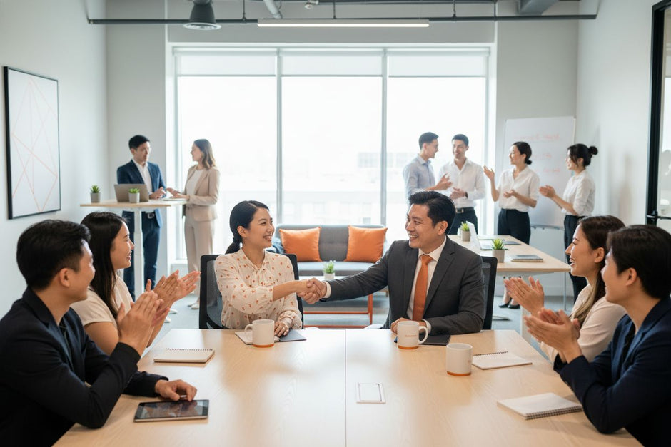 staff morale teamwork office