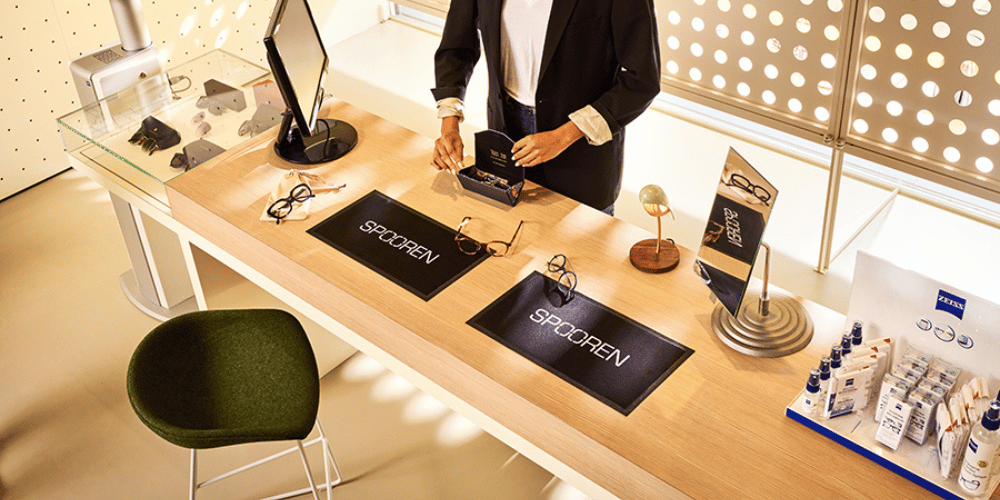 Brandmark bar mats cover