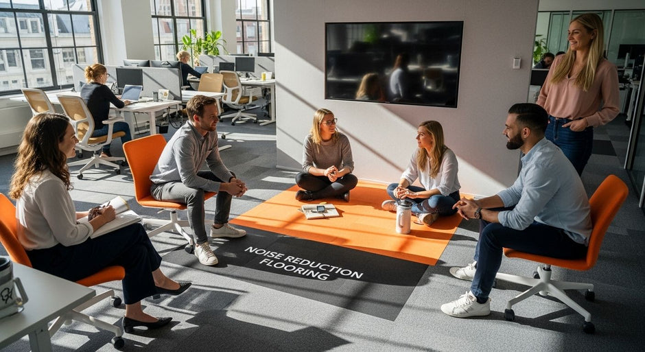 open office noise reduction flooring