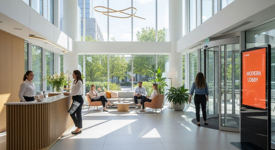 modern lobby design