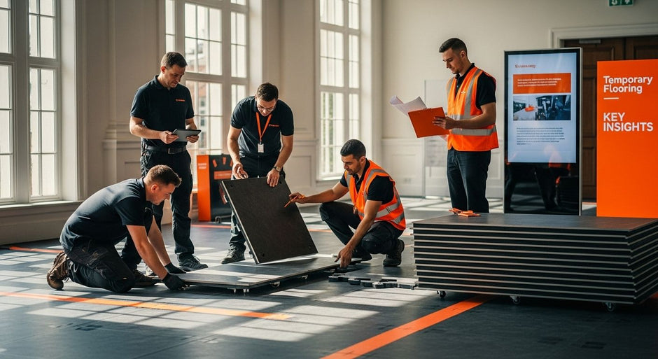 event flooring setup