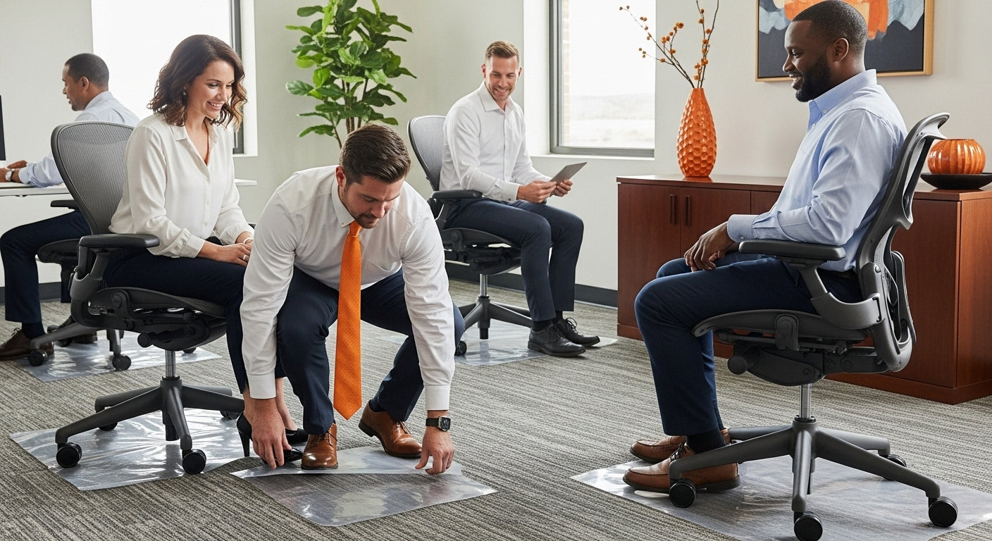 office chair carpet protector