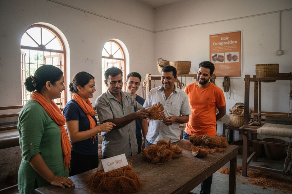 coir fiber workshop