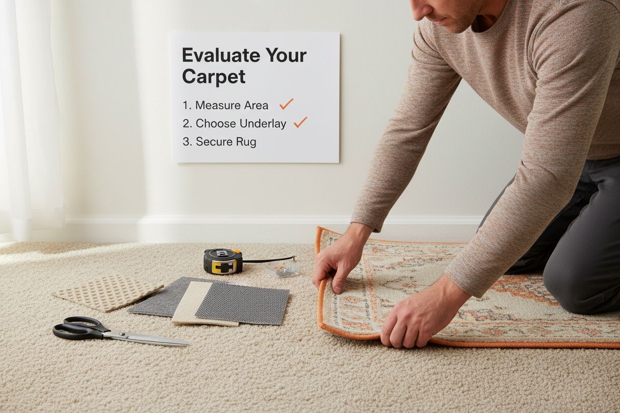 Moving Rugs How to Stop Rugs Moving on Carpet: Secure Your Mats – Mats4U