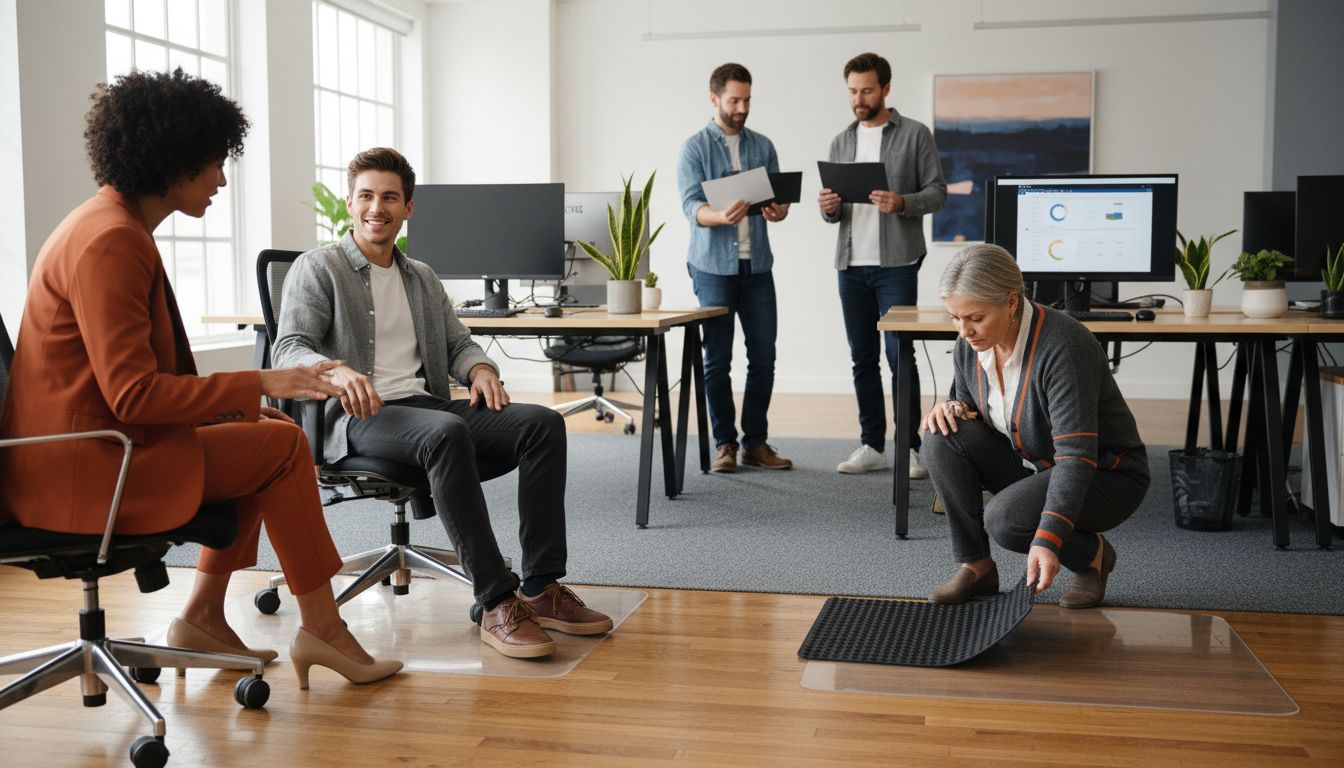 office chair floor mats