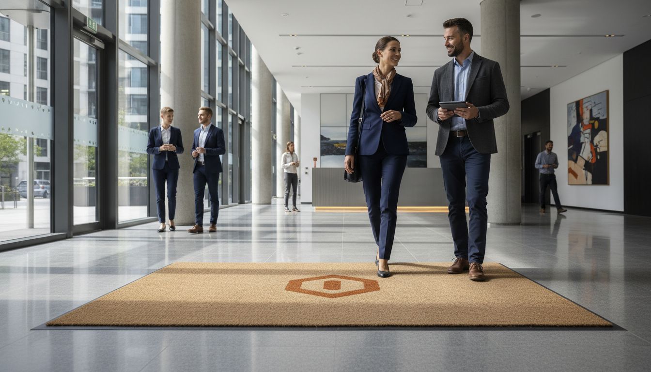business coir doormat