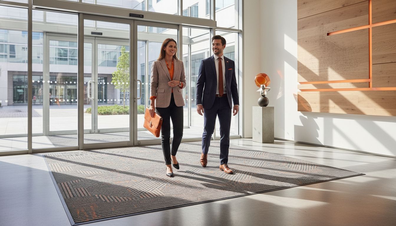 custom indoor door mat