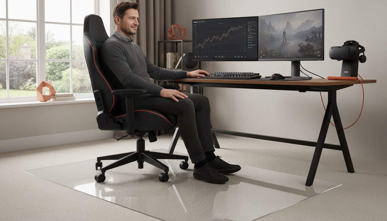 office gaming chair protector