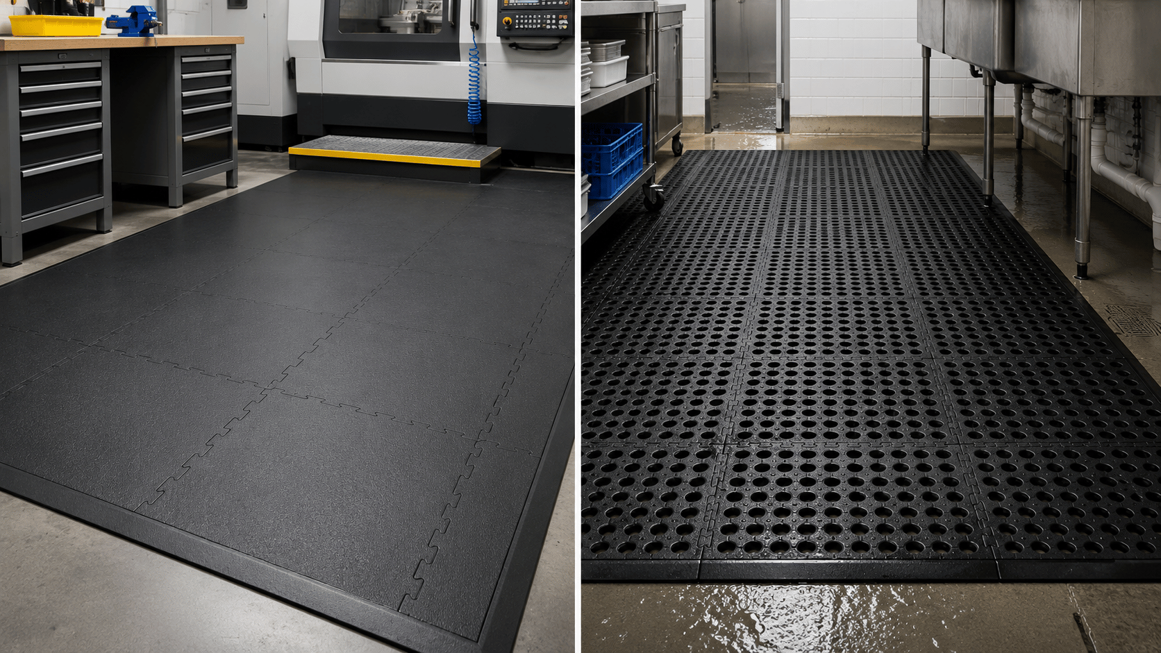 24/Seven Solid vs 24/Seven Wet: Which Anti-Fatigue Tile Mat Should You Choose?