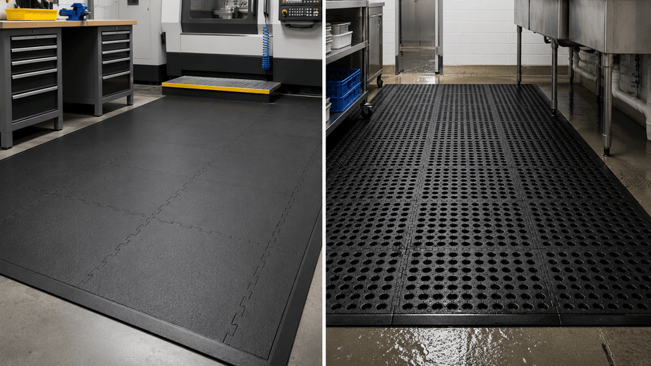 24/Seven Solid vs 24/Seven Wet: Which Anti-Fatigue Tile Mat Should You Choose?
