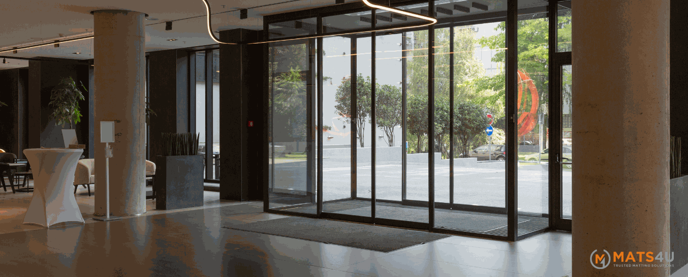 Entrance Mats at stopping dirt and water