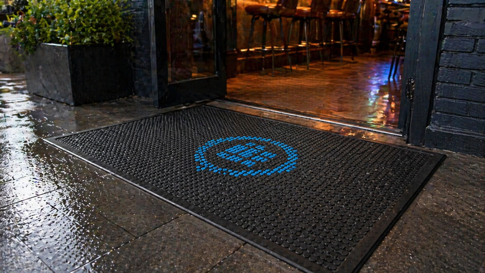 Weather the Elements in Style: The Indispensable Role of Rubber Logo Mats for UK Businesses