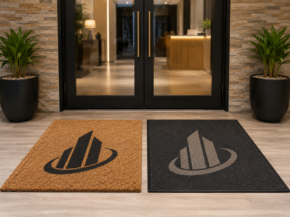 Coir Logo Mat vs Berber Logo Mat: Which Custom Entrance Mat Should You Choose?