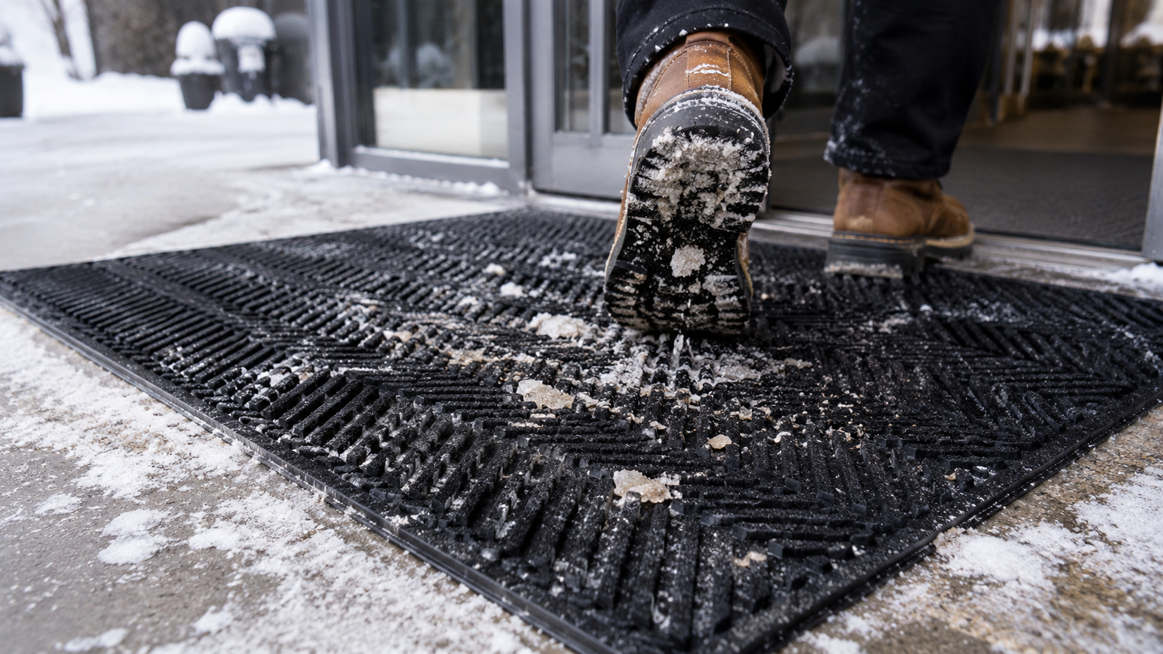 The Best Mats for Ice and Snow: Protecting UK Entrances from Winter Dirt, Grit and Moisture