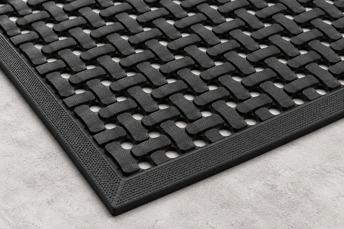 Comfort Flow Anti Microbial Rubber Mats: Safer, Cleaner and More Comfortable Wet Work Areas