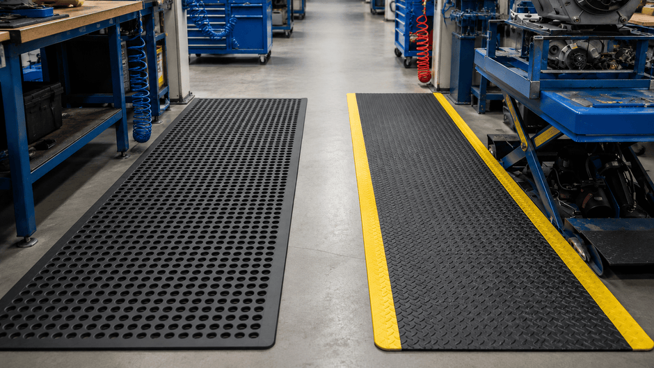 Deckplate vs Heavy-Duty Anti Slip Comfort Mat: Which Industrial Anti-Fatigue Mat Should You Choose?