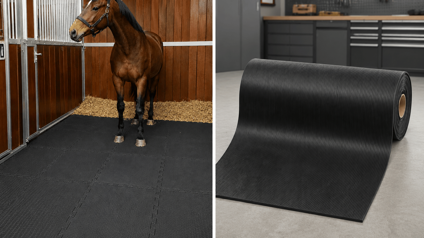 EVA Foam Stable Mats vs Ribbed Rubber Roll Matting: Which Floor Protection Mat Should You Choose?