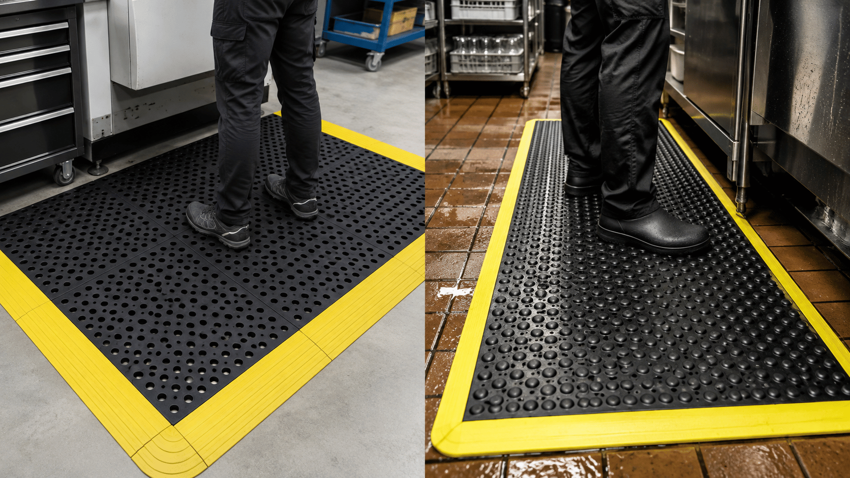 Fatigue-Step vs Fatigue Lock: Which Anti-Fatigue Rubber Tile Mat Should You Choose?