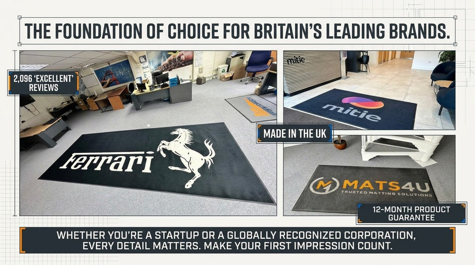 The Grand Entrance: Why Your Business Needs a Large Logo Mat