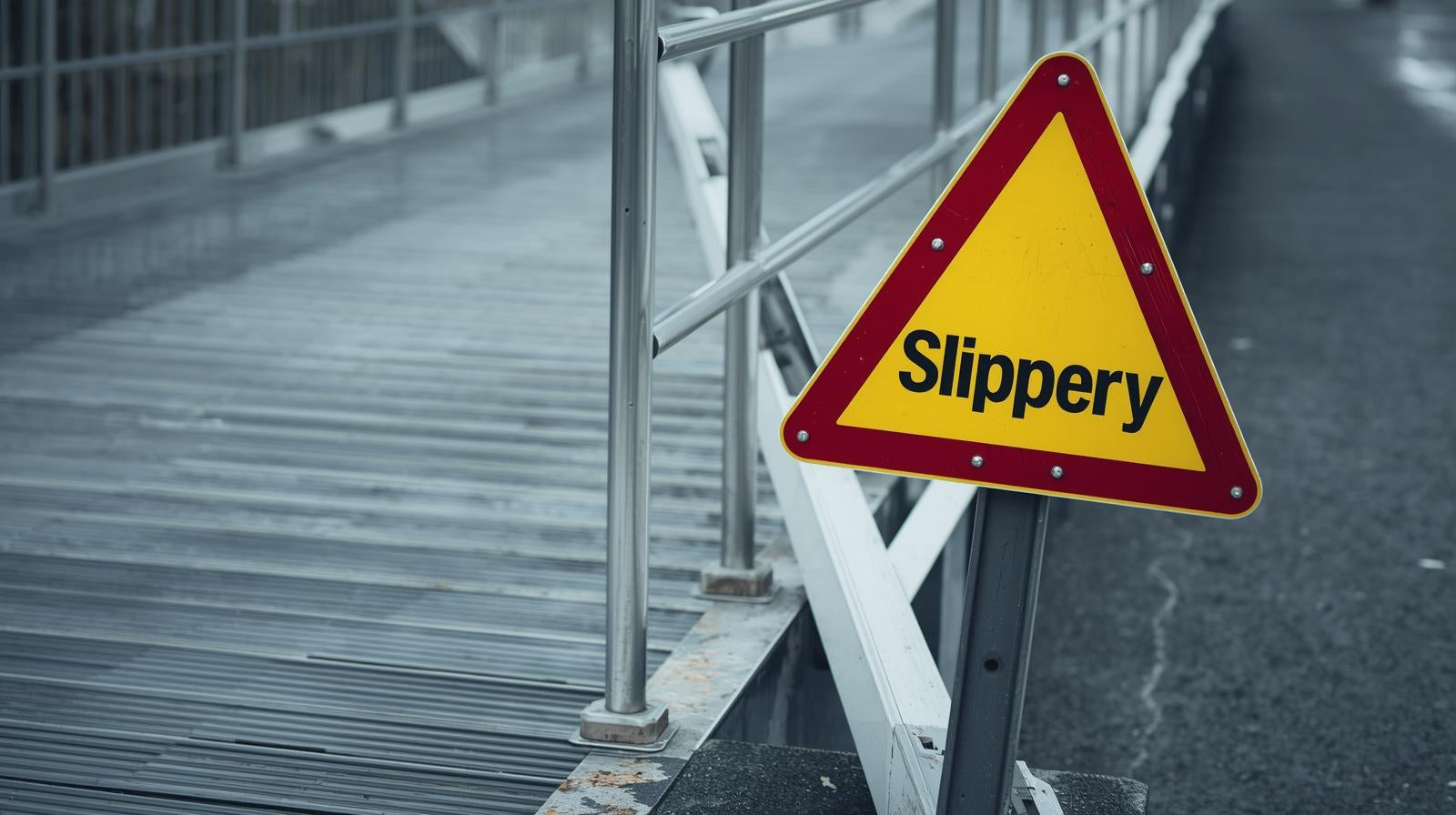 Slipping Ramp Sign Preventing Slippery Ramps and Slopes: A Comprehensive Guide for UK Bus ...