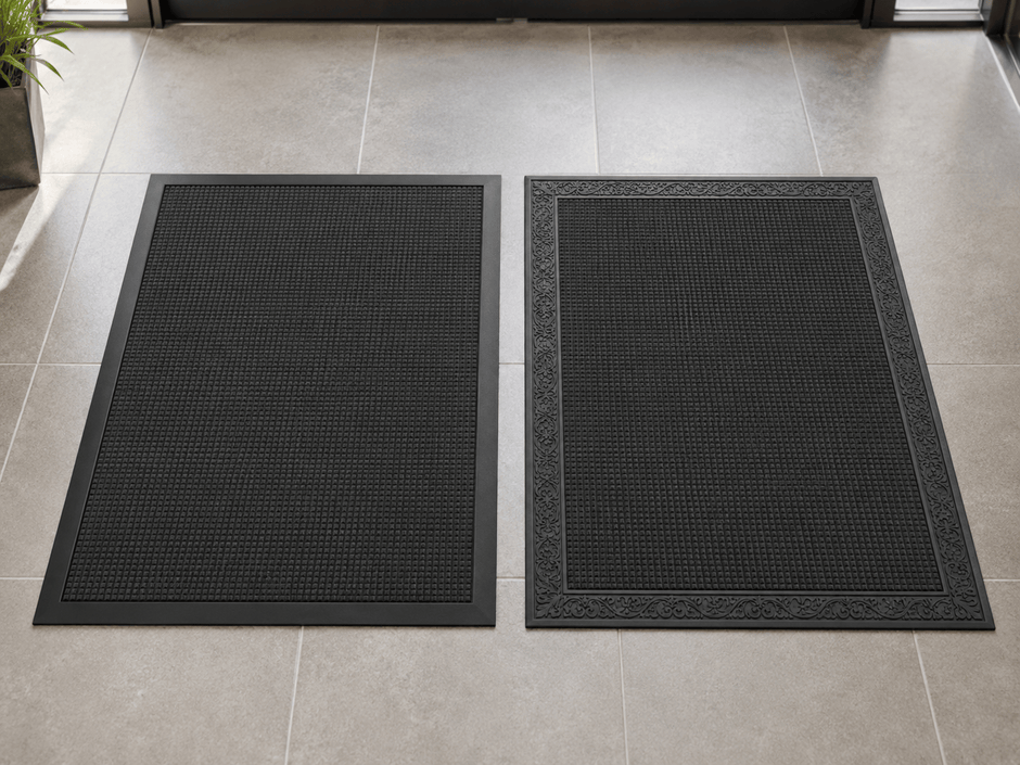 Waterhog Classic Fashion Border vs Rubber Border: Which Entrance Mat Should You Choose?