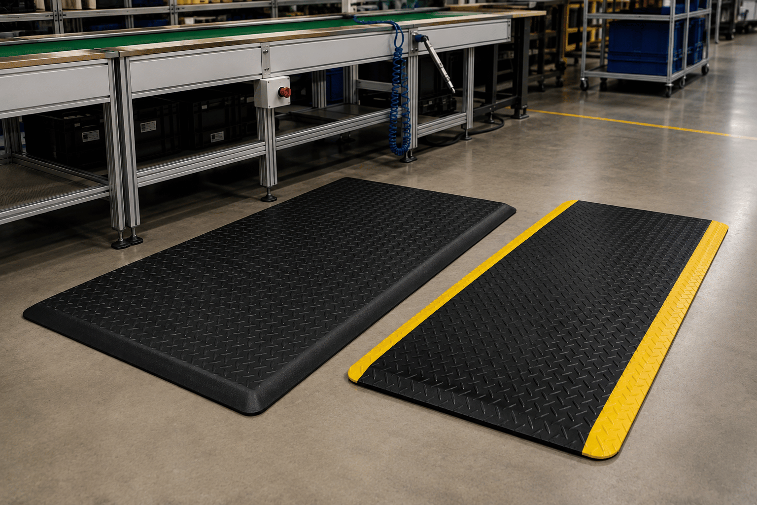 Smart Diamond Plate vs Diamond Plate SpongeCote 415: Which Anti-Fatigue Mat Should You Choose?