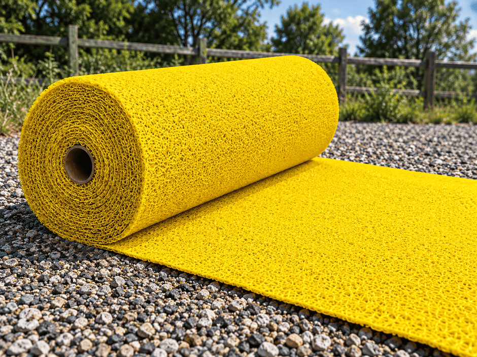 Spaghetti Trax Mat: Heavy-Duty Safety Matting for Construction, Industrial & Outdoor Areas