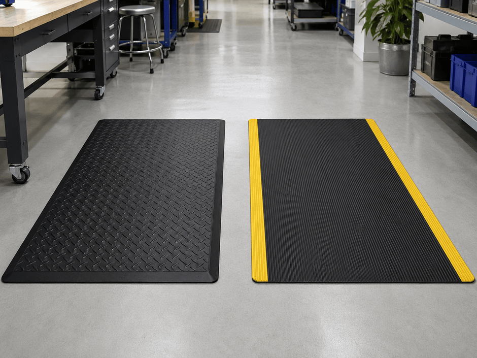 Orthomat Diamond vs Sure Cushion: Which PVC Anti-Fatigue Mat Should You Choose?