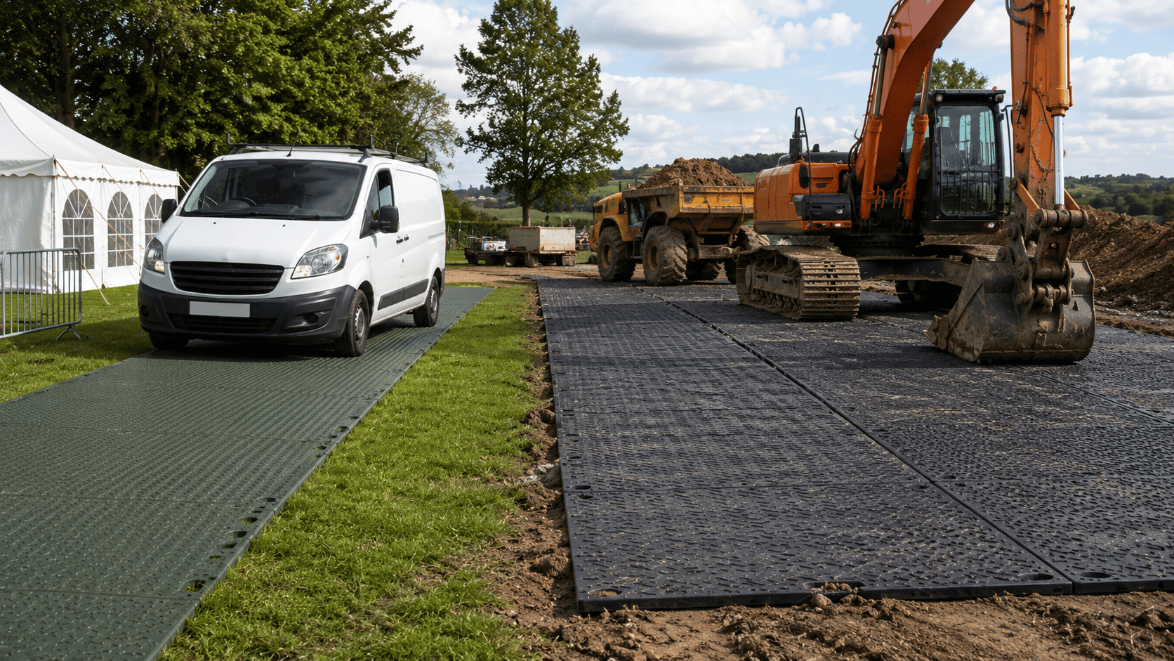 GroundTuff PRO vs TerraTrack: Which Ground Protection Mat Should You Choose?