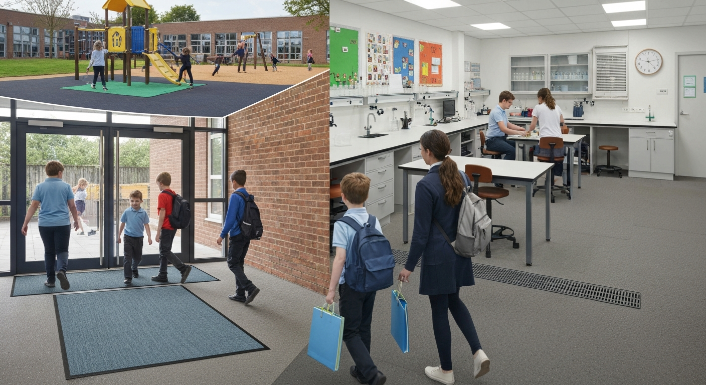 Enhancing School Safety in the UK: A Comprehensive Guide to Effective Matting Solutions