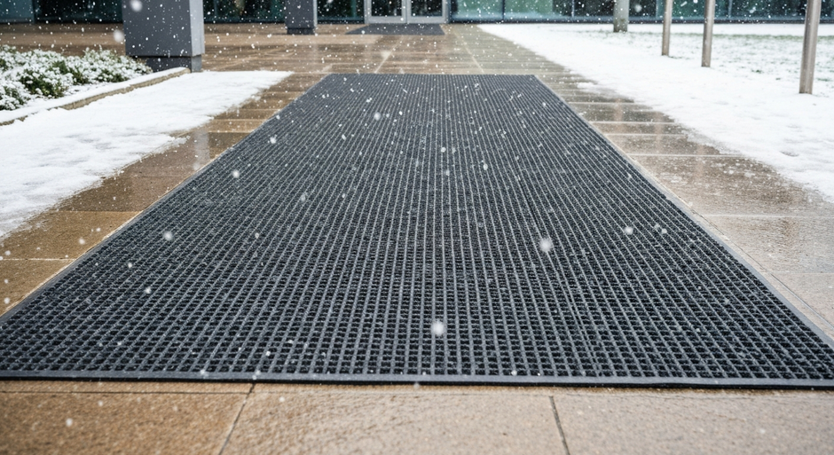 Navigating the UK Winter Safely: The Definitive Guide to Heronrib Wet Area Non-Slip Matting for Outdoor Paths