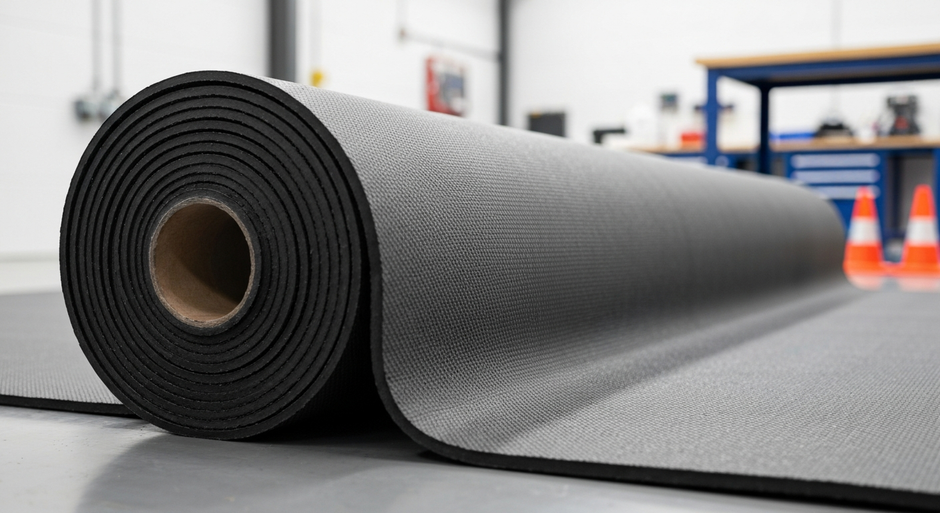 Using Rubber Matting Rolls in Commercial and Industrial Areas
