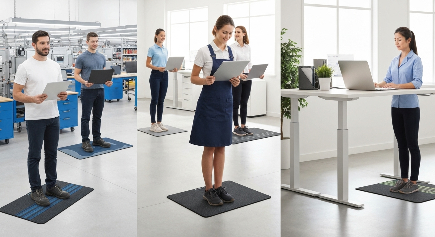 Maximising Productivity and Well-being: A Comprehensive UK Guide to Anti-Fatigue Mats