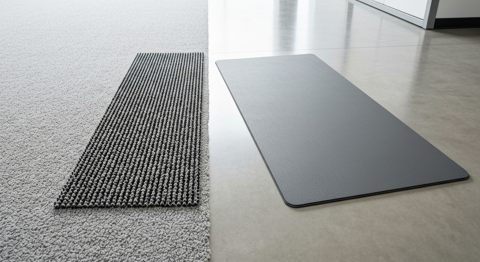Choosing the Right Mat Backing: Gripper vs. Flat Back for Optimal Performance and Safety