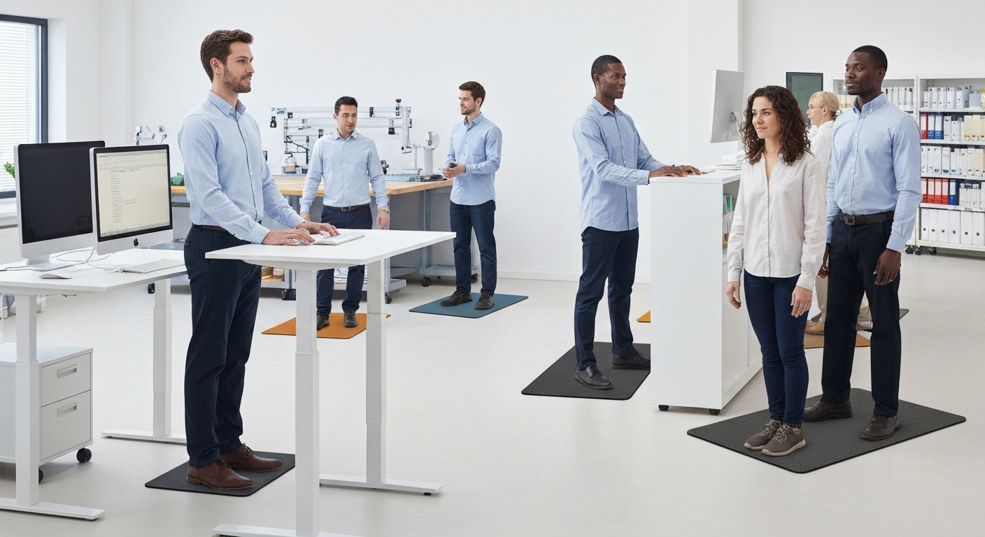 Maximising Productivity &amp; Well-being: The Definitive UK Guide to Anti-Fatigue Mats