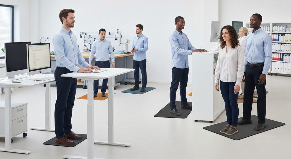 Maximising Productivity &amp; Well-being: The Definitive UK Guide to Anti-Fatigue Mats