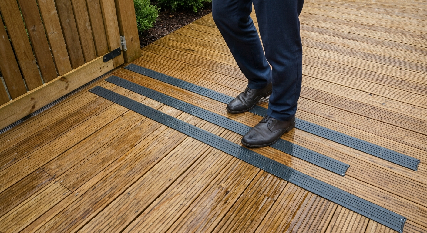 GripGuard Decking Strips: The Ultimate Anti-Slip Solution for Safer Outdoor Spaces in the UK