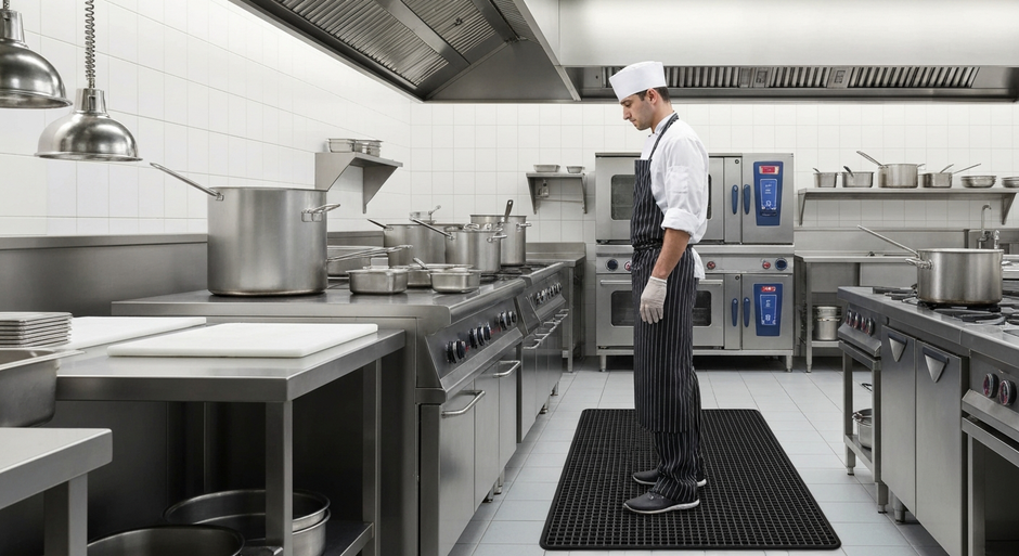 The Ultimate Guide to Rubber-Backed Kitchen Mats: Enhancing Safety, Comfort, and Hygiene in UK Professional Kitchens