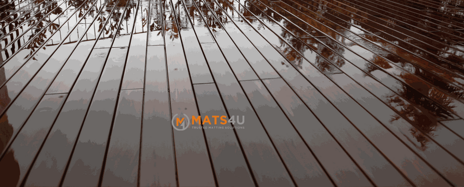 prevent slippery decking