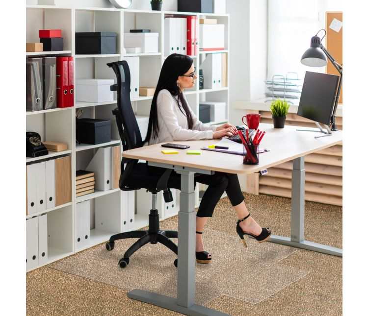 Cleartex Advantagemat Chair Mat with Lip