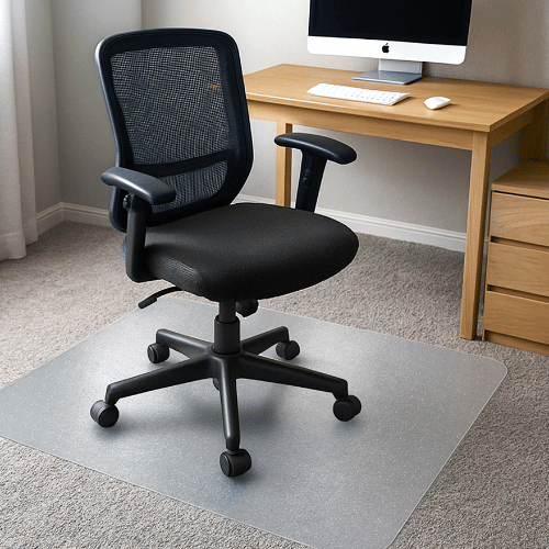 Cleartex® TrYlok® Chair Mat for Low Pile Carpets