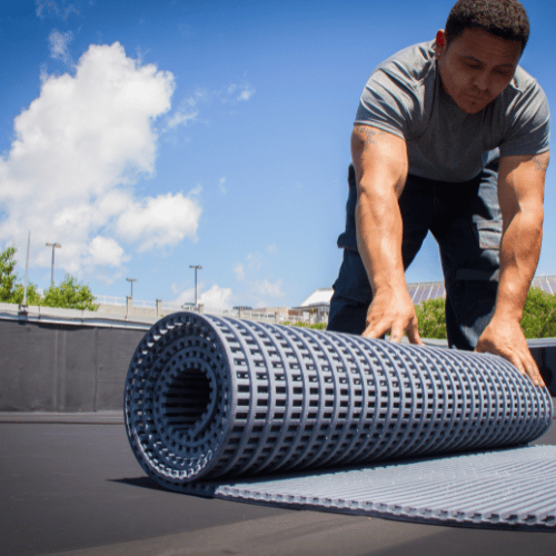 CrossGrip PVC Roof Matting - 10m