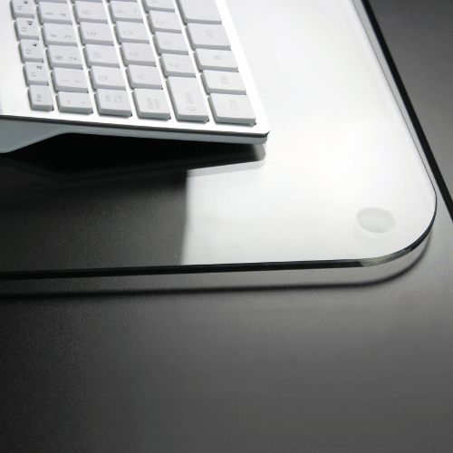 Desktex Glaciermat Glass Desk Mat