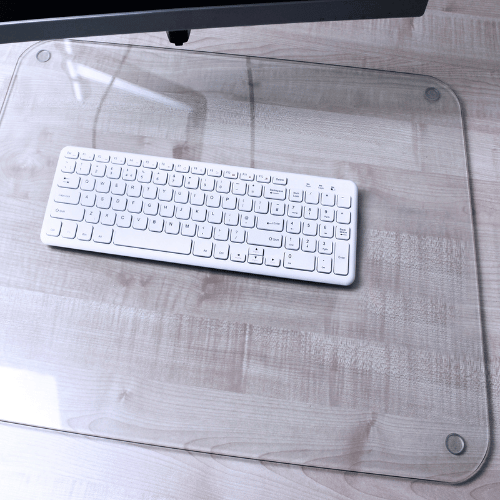 Desktex Glaciermat Glass Desk Mat