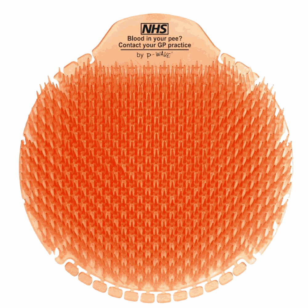 P-Wave Slant6 Urinal Screen Splash Mats 