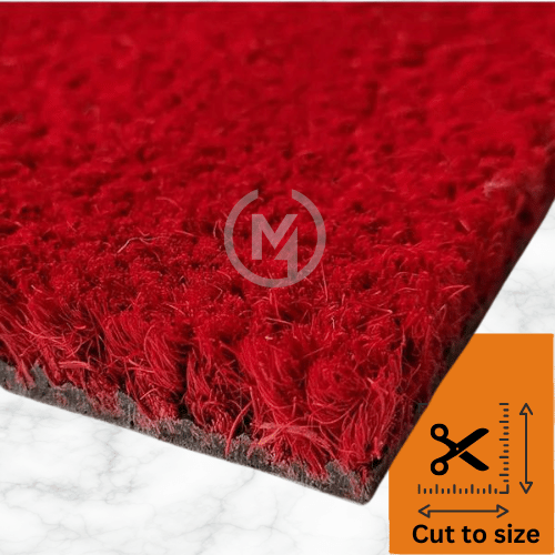 Premium Red Coir Doormat Cover