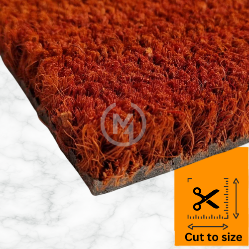 Premium Rust Coir Doormat Cover