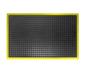 Bubblemat Safety Anti Fatigue Mat - Yellow Border