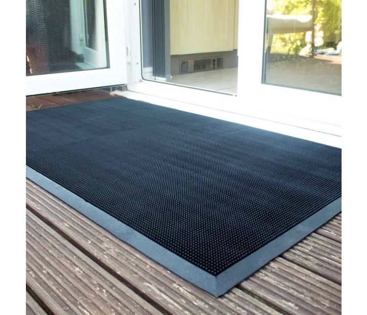 Fingertip Rubber Outdoor Mat