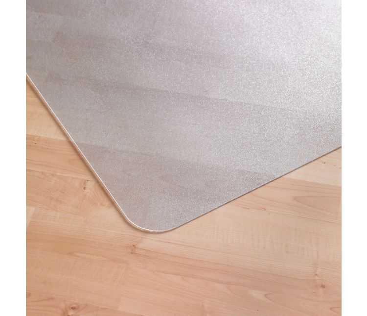Cleartex Advantagemat Chair Mat Rectangular on a wooden hard floor